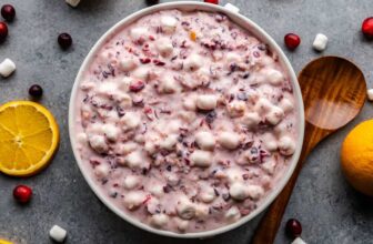 Cranberry Fluff – The Stay At Home Chef