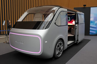 Sharp Unveils Living Room-Inspired EV Prototype